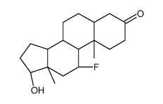 11-fluorodihydrotestosterone structure