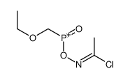 (1-chloroethylideneamino)oxy-(ethoxymethyl)-oxophosphanium Structure