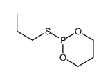 2-propylsulfanyl-1,3,2-dioxaphosphinane结构式