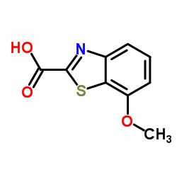 7-Methoxy-1,3-benzothiazole-2-carboxylic acid结构式