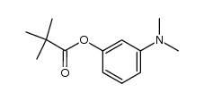 3-(trimethylacetoxy)-N,N-dimethylaniline结构式