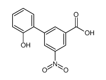 3-(2-hydroxyphenyl)-5-nitrobenzoic acid结构式