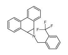 1-[[2-(trifluoromethyl)phenyl]methyl]-1a,9b-dihydrophenanthro[9,10-b]azirine Structure