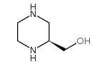 (S)-2-羟基甲基哌嗪结构式