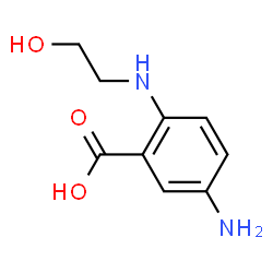 Benzoic acid, 5-amino-2-[(2-hydroxyethyl)amino]- (9CI) picture