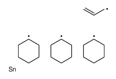 tricyclohexyl(prop-2-enyl)stannane Structure