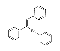 (Z)-1-phenyl-1-(phenylseleno)-2-phenylethene结构式