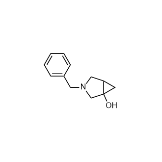 3-Benzyl-3-azabicyclo[3.1.0]hexan-1-ol Structure