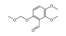 2,3-dimethoxy-6-(methoxymethoxy)benzaldehyde Structure