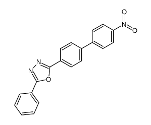 2-(4'-nitrobiphenyl-4-yl)-5-phenyl-1,3,4-oxadiazole结构式