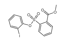 methyl 2-((2-iodophenoxy)sulfonyl)benzoate结构式