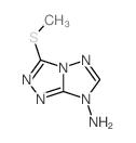 2-methylsulfanyl-1,3,4,6,8-pentazabicyclo[3.3.0]octa-2,4,7-trien-6-amine结构式