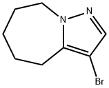3-溴-5,6,7,8-四氢-4H-吡唑并[1,5-A]氮杂结构式