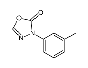 3-(3-methylphenyl)-1,3,4-oxadiazol-2-one结构式
