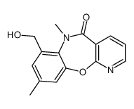 7-(hydroxymethyl)-6,9-dimethylpyrido[2,3-b][1,5]benzoxazepin-5-one结构式