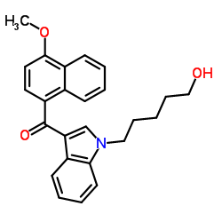 JWH 081 N-(5-hydroxypentyl) metabolite图片