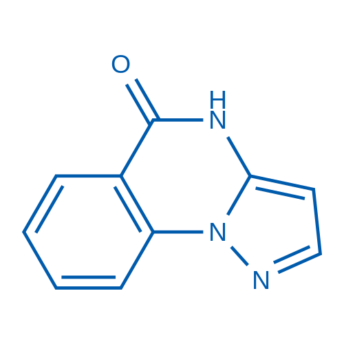 4H, 5H-Pyrazolo[1, 5-a]quinazolin-5-one structure