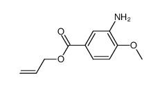 Benzoic acid, 3-amino-4-methoxy-, 2-propenyl ester (9CI) structure