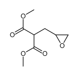 dimethyl 2-(oxiran-2-ylmethyl)propanedioate结构式