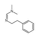 N,N-Dimethyl-N'-phenethylformamidine结构式