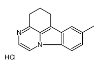 8-Methyl-5,6-dihydro-4H-pyrazino-[3,2,1-jk]carbazole hydrochloride结构式