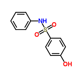 4-Hydroxy-N-phenylbenzenesulfonamide structure