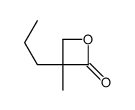3-methyl-3-propyloxetan-2-one Structure