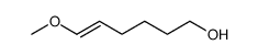 1-methoxy-1-hexen-6-ol Structure