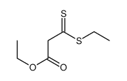 ethyl 3-ethylsulfanyl-3-sulfanylidenepropanoate结构式