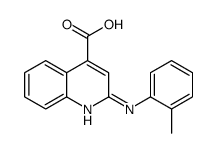 2-[(2-methylphenyl)amino]quinoline-4-carboxylic acid picture