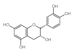 2H-1-Benzopyran-3,5,7-triol,2-(3,4-dihydroxyphenyl)-3,4-dihydro-, (2R,3R)-rel- picture