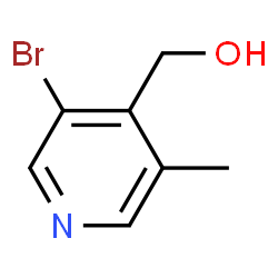 3-Bromo-5-methylpyridine-4-methanol Structure