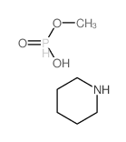 Piperidine, methylphosphite (salt) Structure