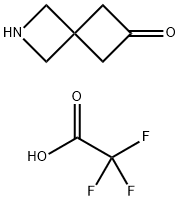 2-azaspiro[3.3]heptan-6-one trifluoroacetate Structure