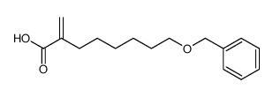 2-(6-benzyloxy)hexyl-2-en-propionic acid结构式