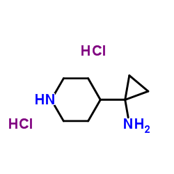 1-(4-Piperidinyl)cyclopropanamine dihydrochloride图片