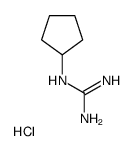 N-环戊基胍盐酸盐结构式