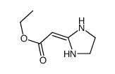 2-(2-IMIDAZOLIDINYLIDENE)-ACETIC ACID ETHYL ESTER structure