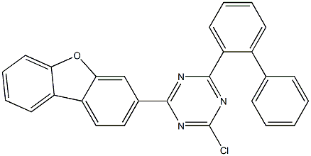 1,3,5-Triazine, 2-[1,1'-biphenyl]-2-yl-4-chloro-6-(3-dibenzofuranyl)-图片