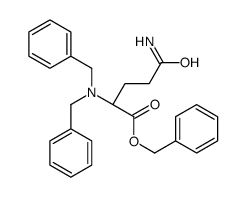 (S)-BENZYL 5-AMINO-2-(DIBENZYLAMINO)-5-OXOPENTANOATE structure