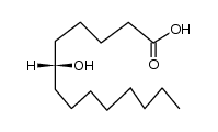 [R,(-)]-6-Hydroxytetradecanoic acid结构式