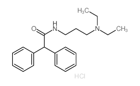 Benzeneacetamide,N-[3-(diethylamino)propyl]-a-phenyl-, monohydrochloride (9CI) picture