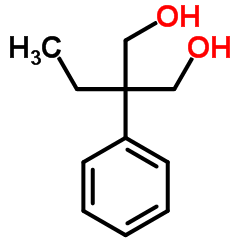 2-乙基-2-苯基-1,3-丙二醇结构式