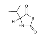 2,5-Thiazolidinedione,4-isopropyl-,L-(8CI) Structure