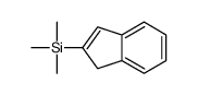 1H-inden-2-yl(trimethyl)silane结构式