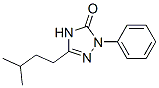 3-Isopentyl-1-phenyl-1H-1,2,4-triazol-5(4H)-one结构式