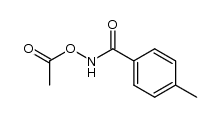N-acetoxy-4-methyl-benzamide结构式