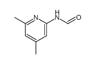 Formamide,N-(4,6-dimethyl-2-pyridinyl)- structure