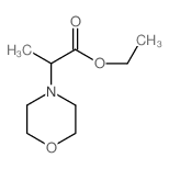 Ethyl 2-morpholin-4-ylpropanoate结构式