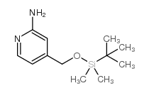 4-(叔丁基二甲基甲硅烷氧基甲基)-吡啶-2-胺图片